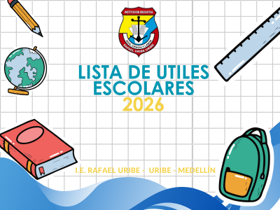 Lista de utiles escolares 2026